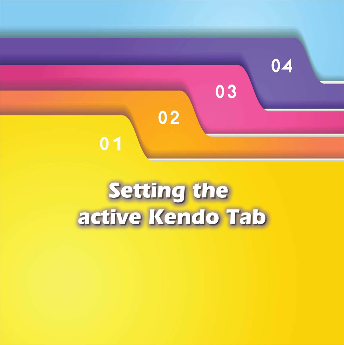 Set Active Kendo Tab